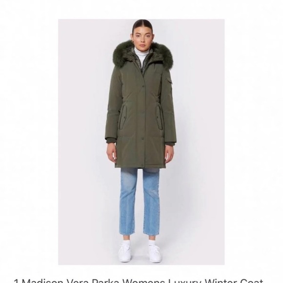 1 Madison Parka Women Luxury Coats - Picture 7 of 15